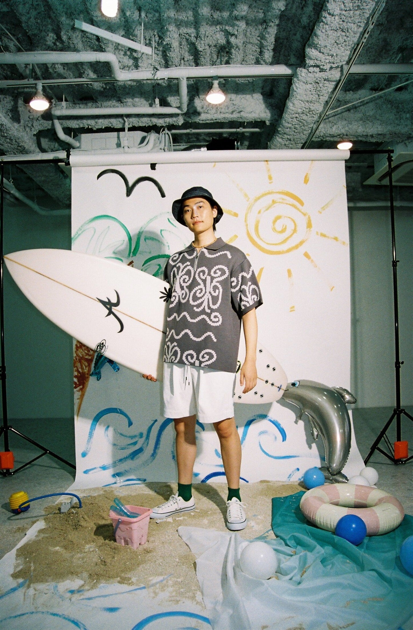 YM-063 Someday Knit Polo