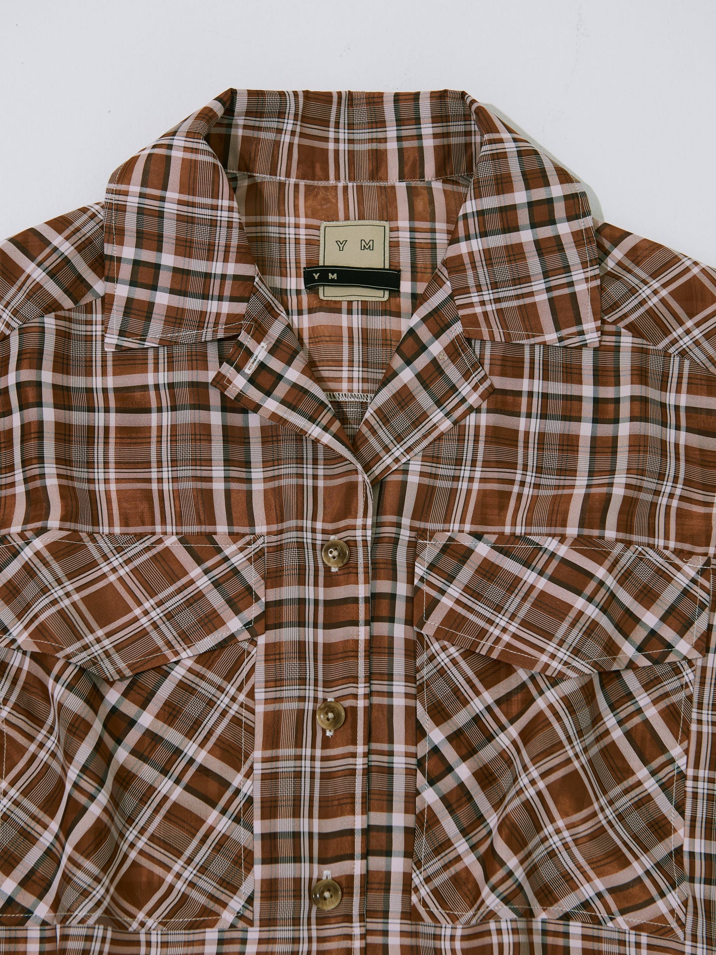 CH-02 BIG SHORT CHECK SHIRT