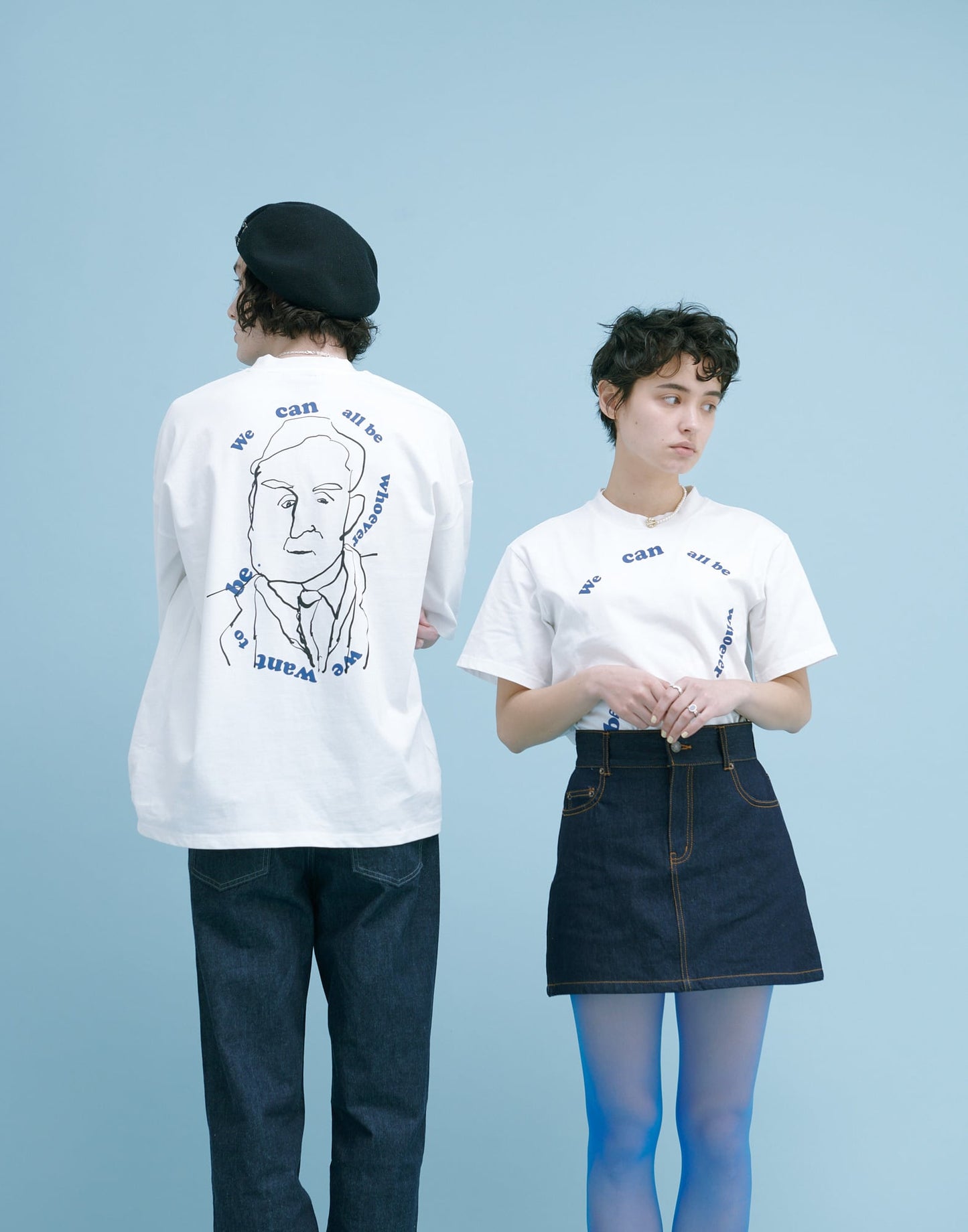 YM-029 “ALL BE,” PAINT T-SHIRT
