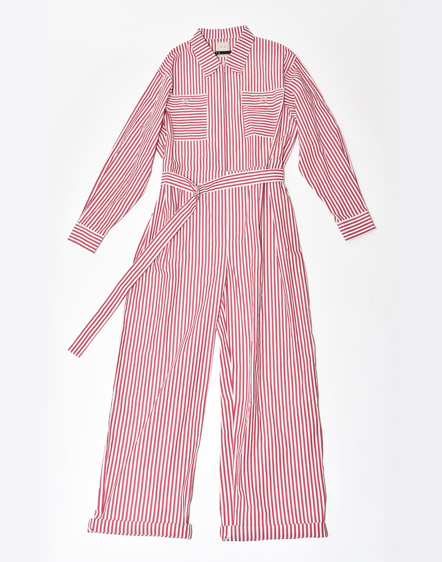 YM-020 STRIPE JUMP SUIT