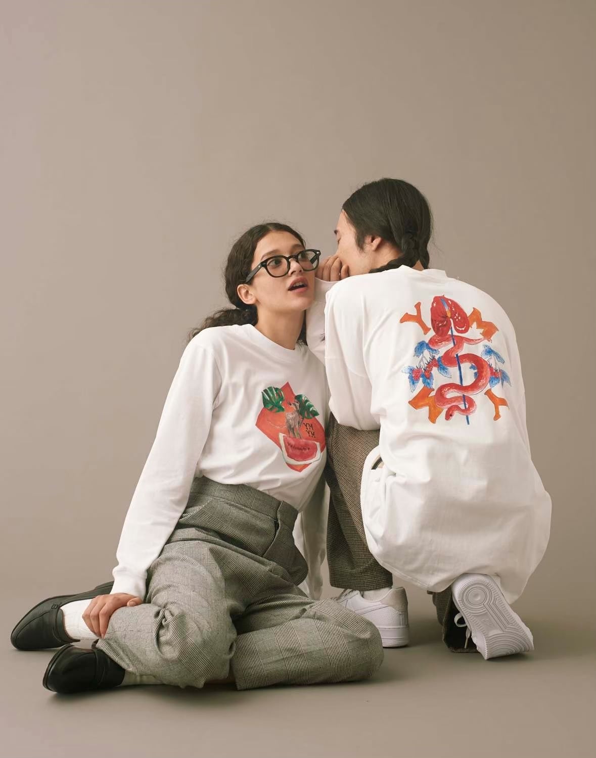 YM-15 “SNEAK” PAINT LONG-SLEEVE SHIRT
