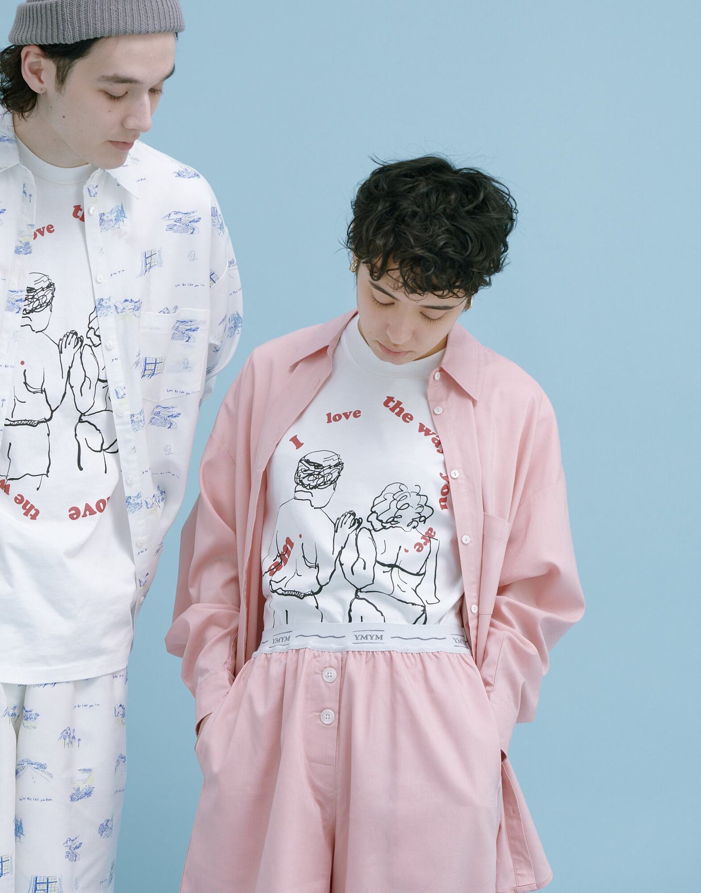 YM-024 “I LOVE,” PAINT T-SHIRT