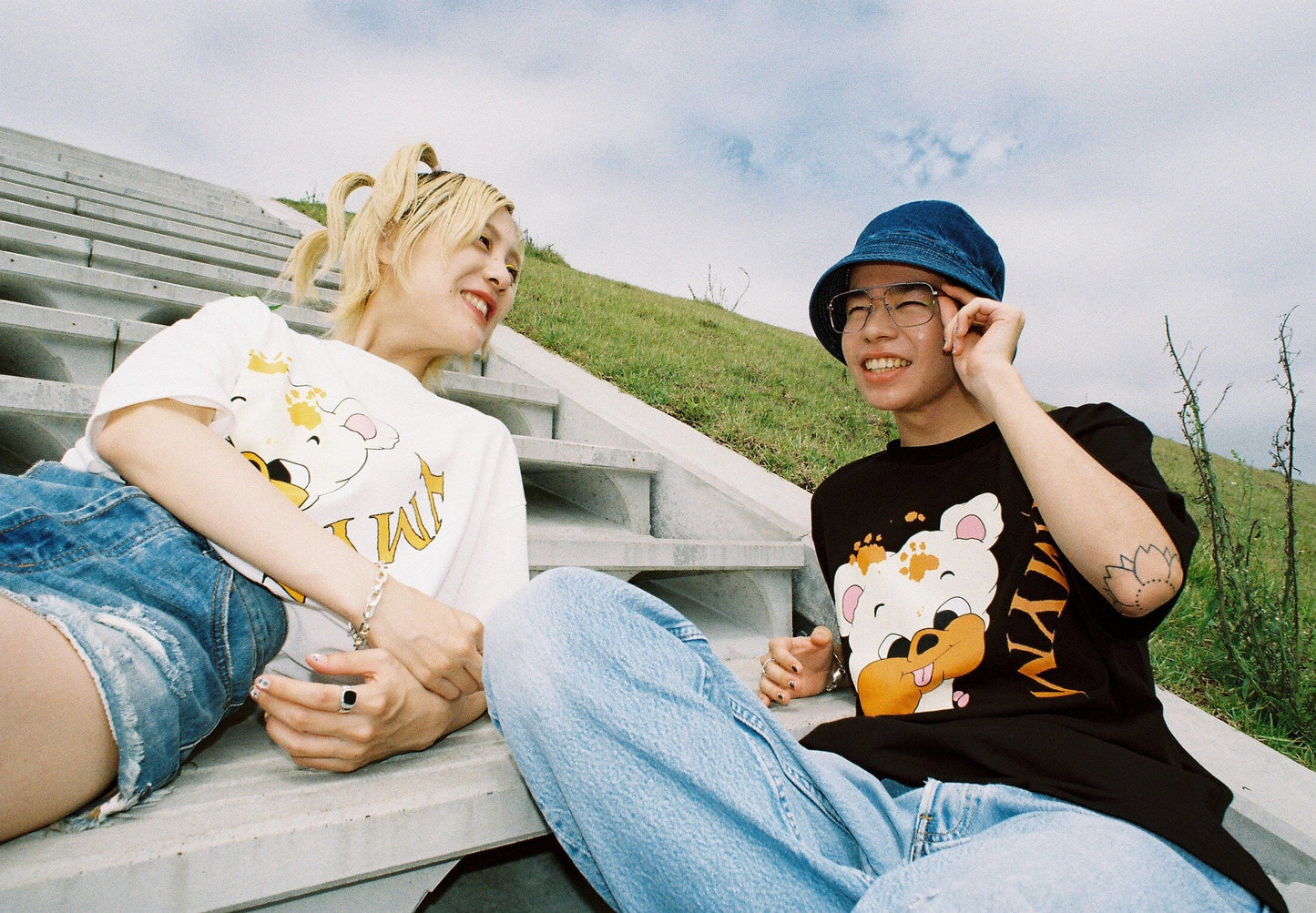 YM-048 Happy Bear T-shirt