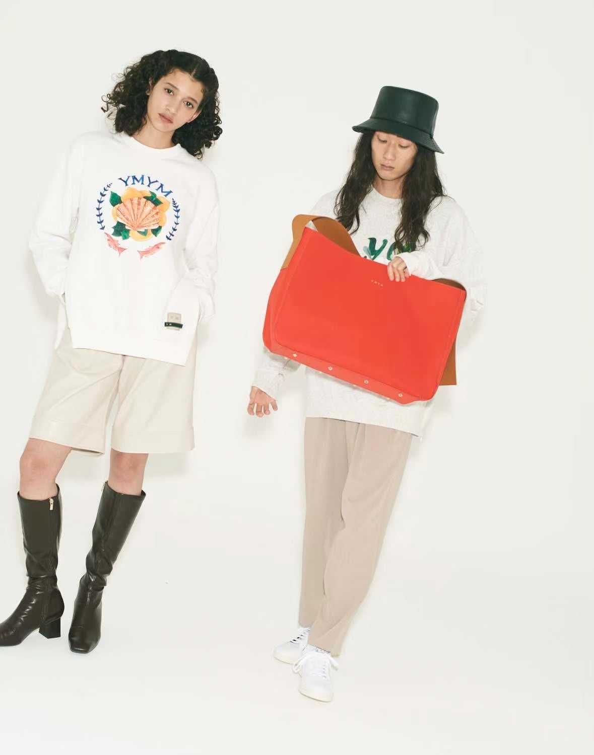 YM-12 “SHELLFISH” PAINT SWEATSHIRTS