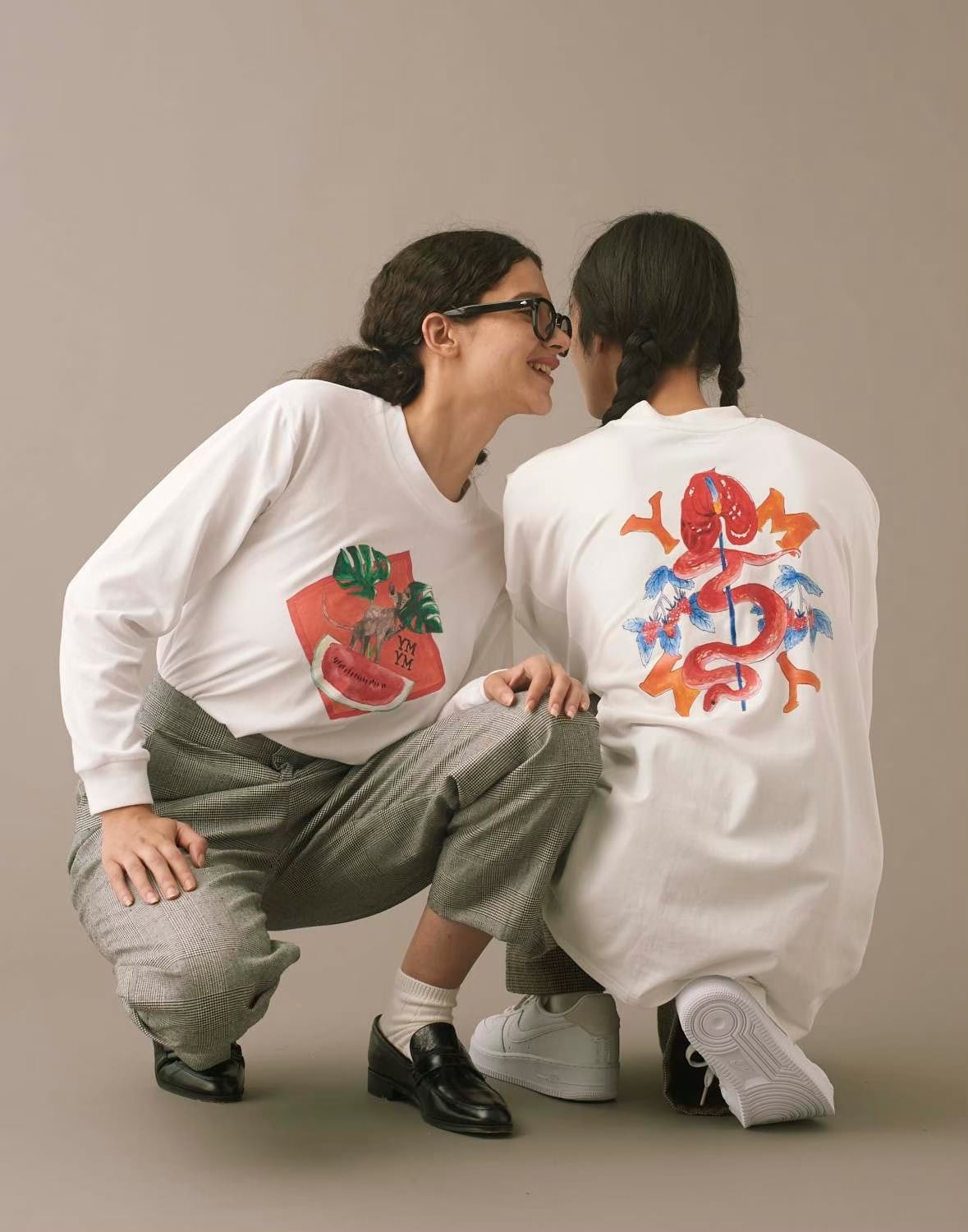 YM-15 “SNEAK” PAINT LONG-SLEEVE SHIRT