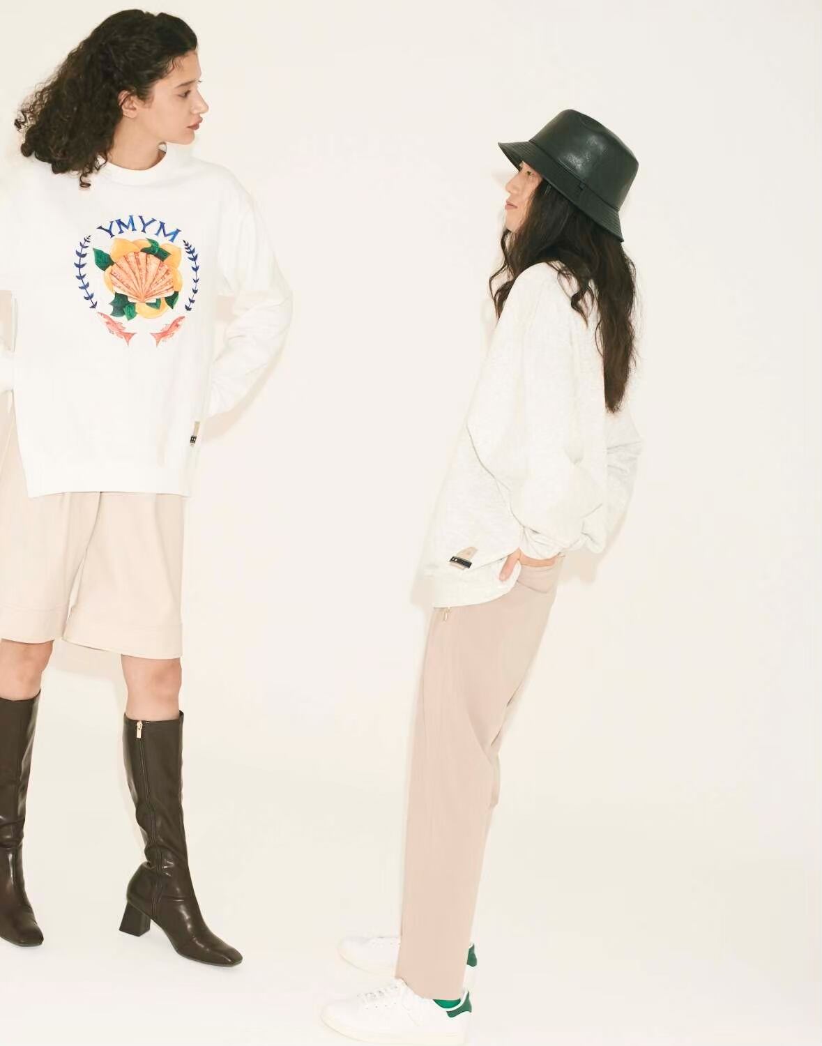 YM-12 “SHELLFISH” PAINT SWEATSHIRTS