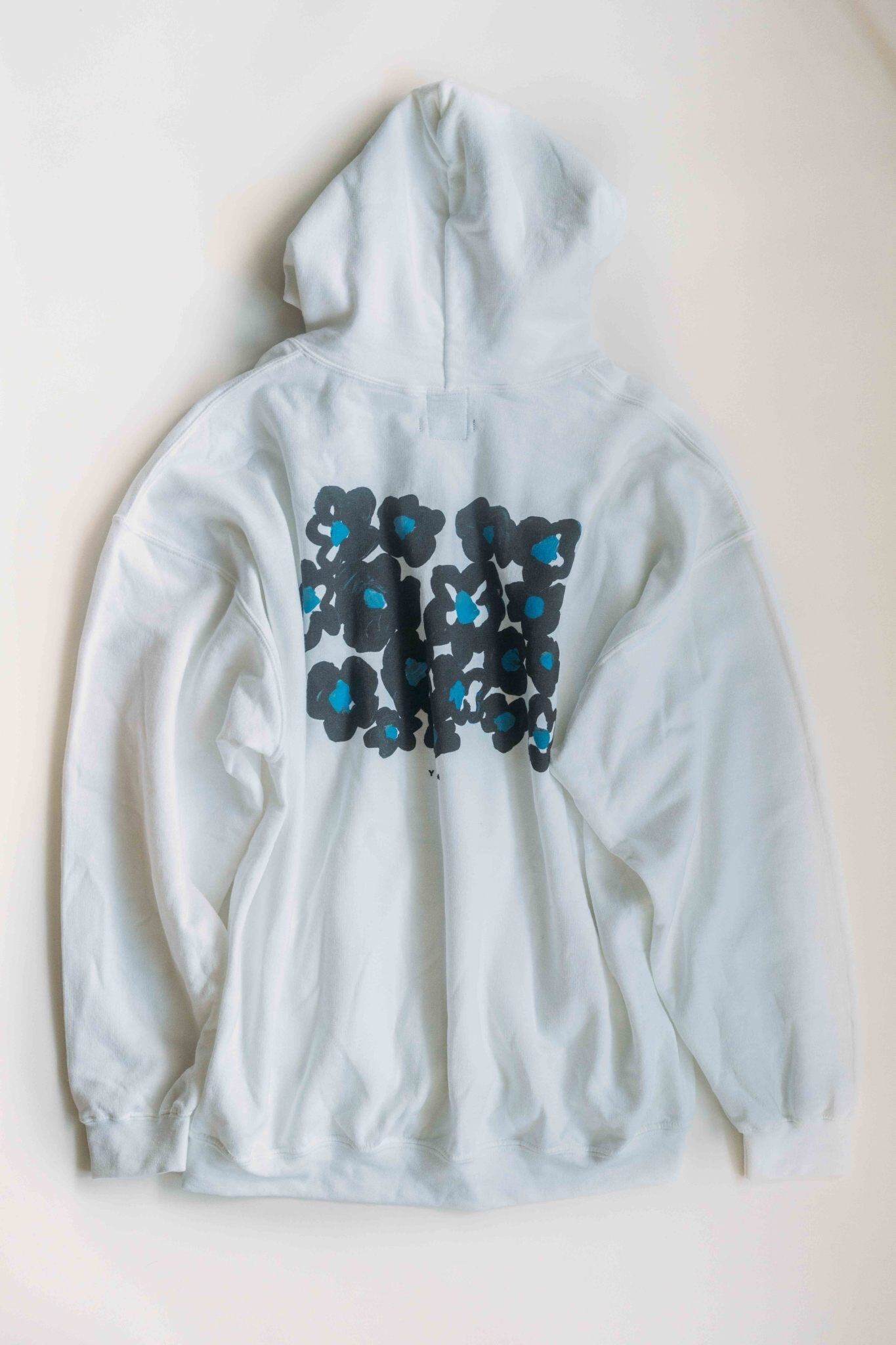 CH-09 “BLACK FLOWERS” PRINT HOODIE