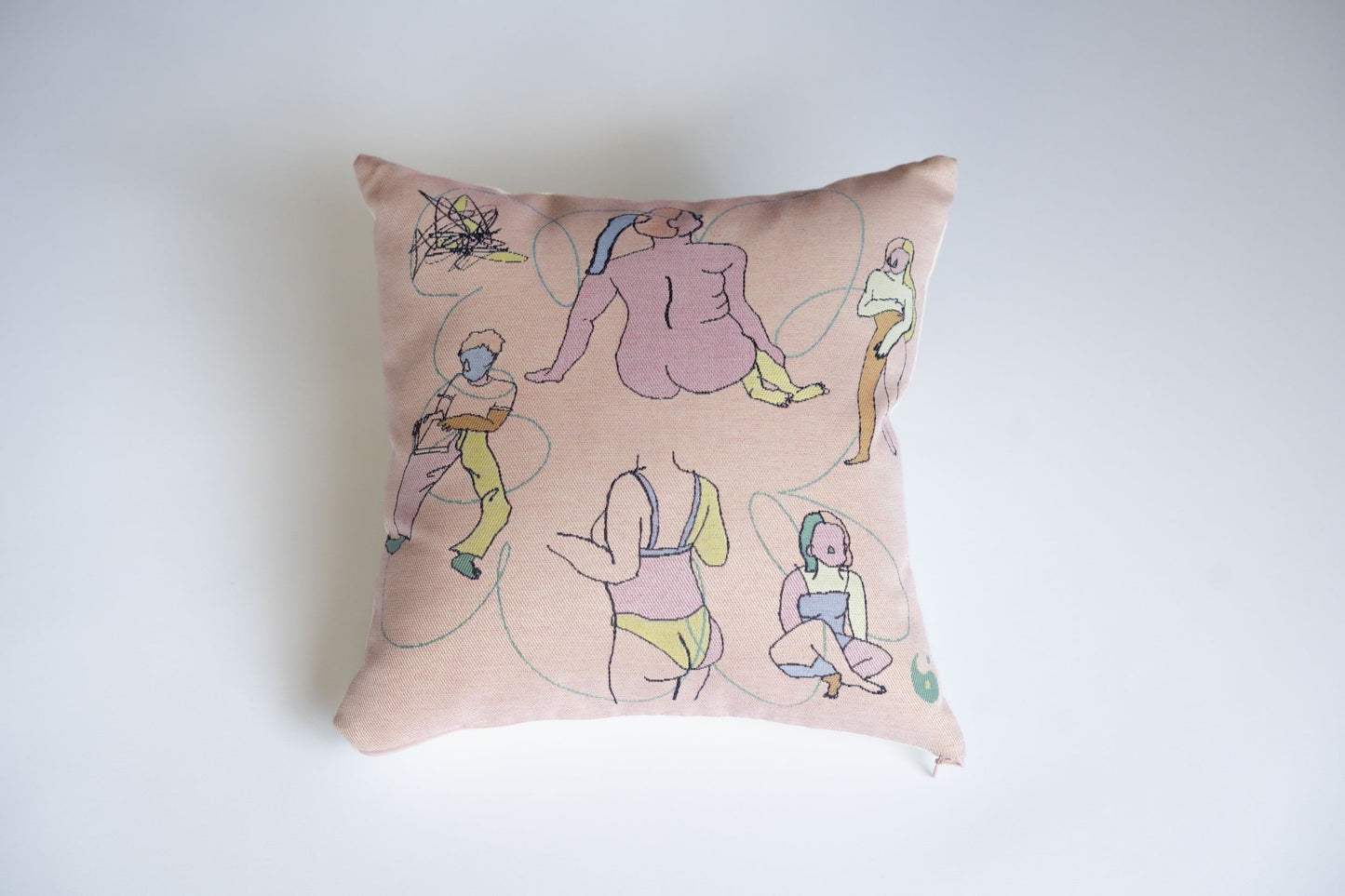 YM-031 “LOVELY PEOPLE” PAINT CUSHION