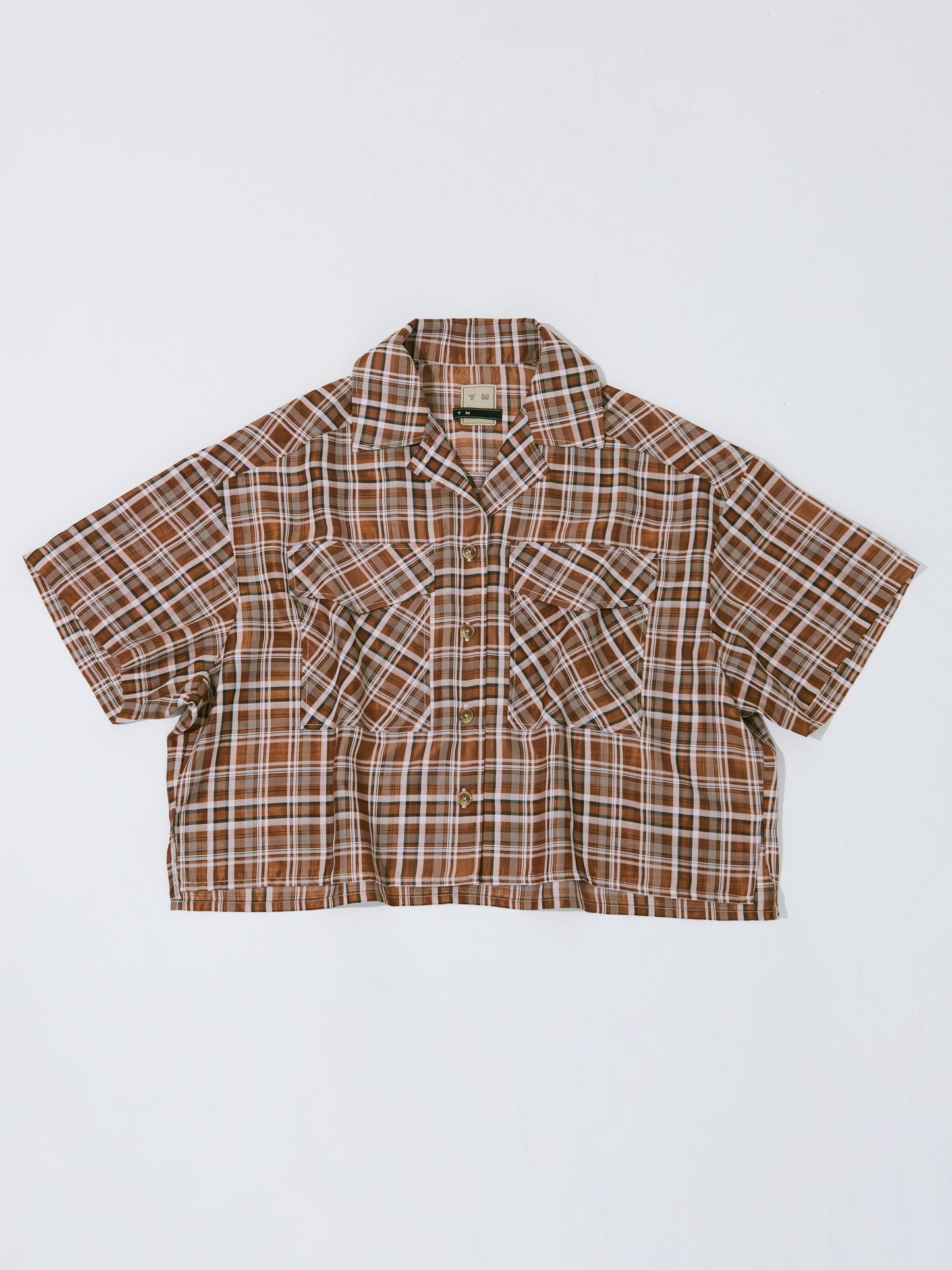 CH-02 BIG SHORT CHECK SHIRT