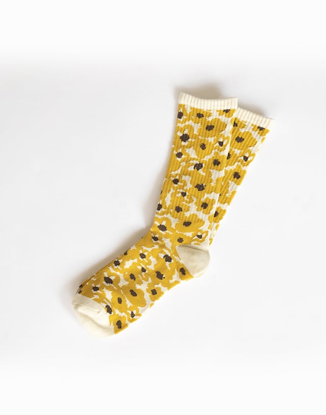 YM-037S FLOWER SOCKS