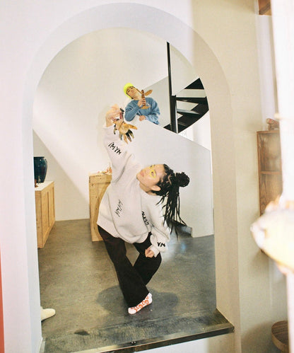 YM-018｜YMYM Graffiti Loose Knit