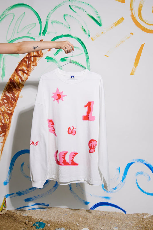 YM-065 Sweet Memories Super Loose L/S