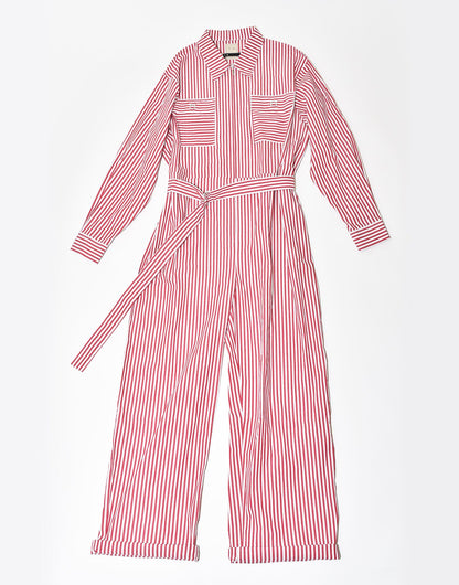 YM-020 STRIPE JUMP SUIT
