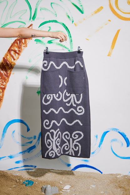 YM-064 Someday Knit Skirt