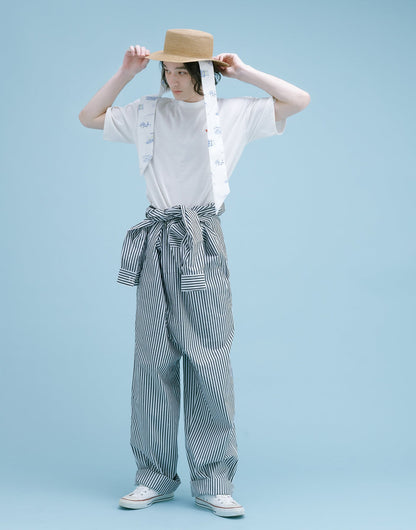 YM-020 STRIPE JUMP SUIT