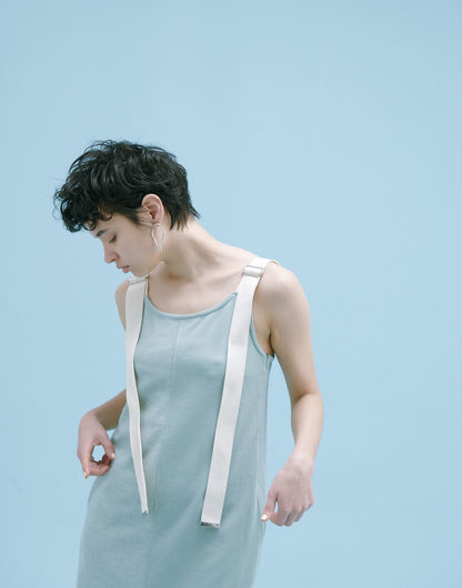 YM-023 SWEAT LONG DRESS
