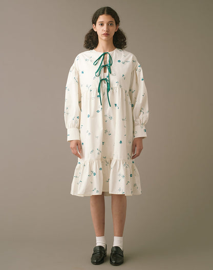 YM-09 “TATOO” PAINT FRILL DRESS