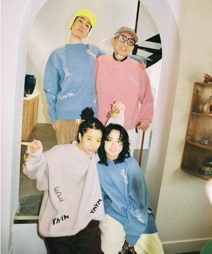 YM-018｜YMYM Graffiti Loose Knit