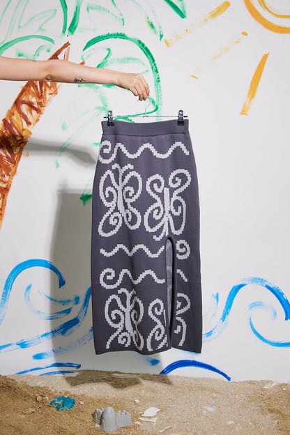 YM-064 Someday Knit Skirt