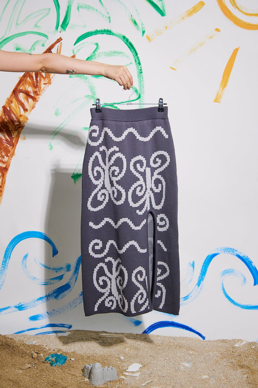 YM-064 Someday Knit Skirt
