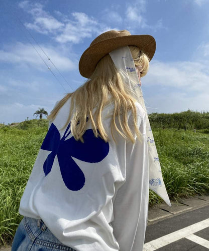 YM-049 Butterfly Long T-shirt