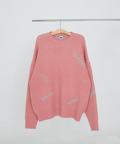 YM-018｜YMYM Graffiti Loose Knit