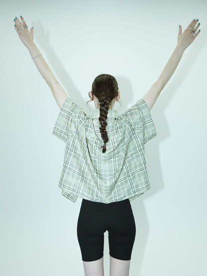 CH-02 BIG SHORT CHECK SHIRT