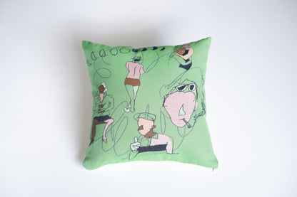 YM-031 “LOVELY PEOPLE” PAINT CUSHION