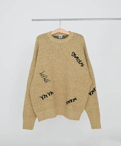 YM-018｜YMYM Graffiti Loose Knit