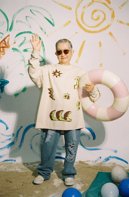 YM-065 Sweet Memories Super Loose L/S